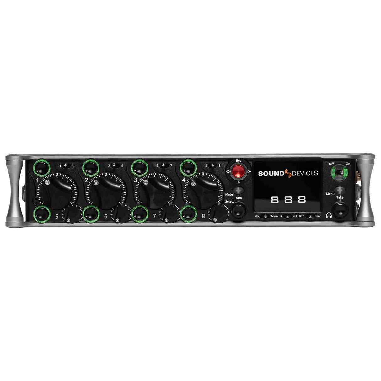 Sound Devices 888 16-CH / 20-Track Portable Compact Mixer-Recorder